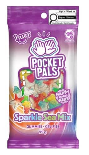 Huer - 75g Peg Bag - Sparkle Sea Mix x 12 Units