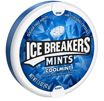 US - ICE BREAKERS MINT - COOLMINT 1.5OZ (42G) X 8 UNITS