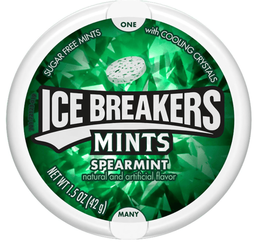 US - ICE BREAKERS MINT - SPEARMINT 1.5OZ (42G) X 8 UNITS