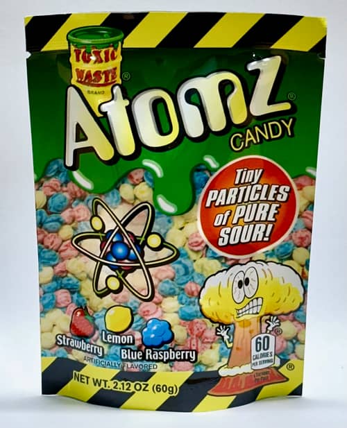 TOXIC WASTE - ATOMZ GUSSET BAG 2.12OZ (60G) X 12 UNITS