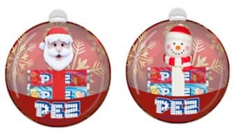 Xmas - Pez Blister Ornament Mini Dispenser -16g x 10 Units