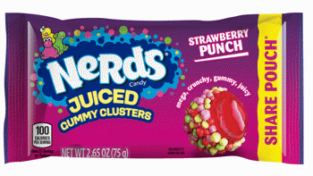 Nerds Juiced Gummy Clusters Share Pouch - 2.65oz (75g) x 12 Units