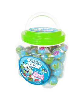 Tub - Herbert's Best Planet Gummi 1.6kg (85pcs) x 1 Jar