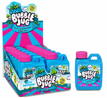 Bubble Jug Blue Raspberry - 1.94oz (55g) x 12 Units