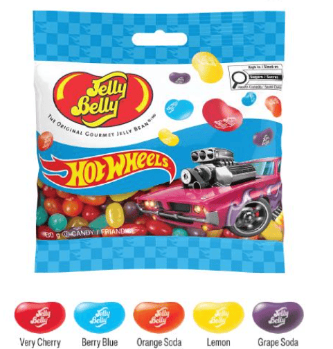 Jelly Belly Hot Wheels 80g x 12 units