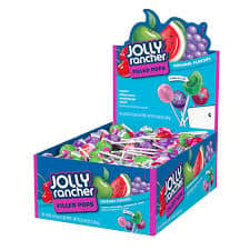 Jolly Rancher Fruit Chew Lollipops .56 oz 100 units