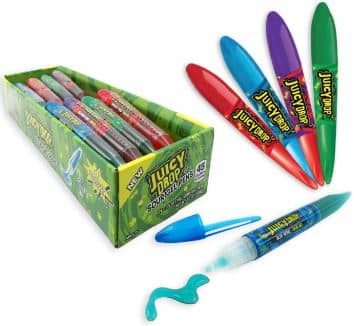 Bazooka Juicy Drop Gel Pens - Sour 0.5oz(14g) x 24 Units