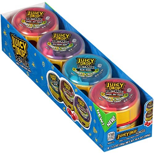 (S1-08) Topps Juicy Drop Re-Mix Sweet & Sour Candy 1.3oz x 8 units