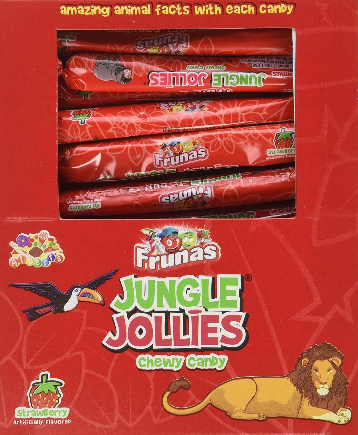 (S1-09) Albert's Jungle Jollies Strawberry 0.28oz(8g) x 48 Units