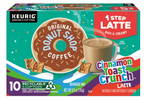 K-Cup - Coffee - Cinnamon Toast Crunch Latte 6.8oz (195g) x 10 units