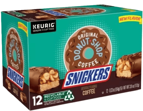 K-Cup - Coffee - Snickers 0.33oz (9.4g) x 12 units