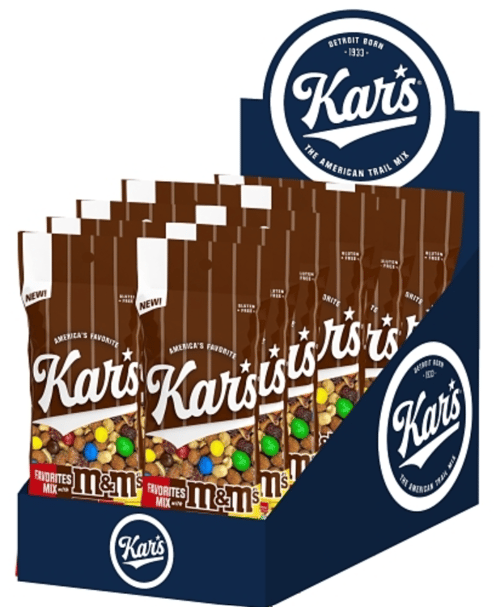 US - Kar's Nuts - Favorites Mix With M & M 2oz (57g) x 12 Units