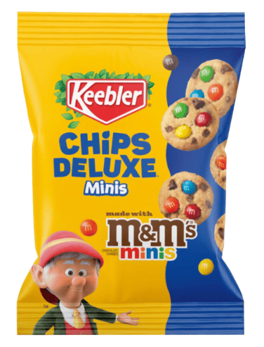 US - Keebler Chips Deluxe - M&M minis Cookie 1oz (28g) x 12 units
