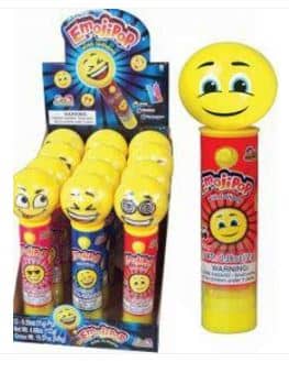 CHINA - Kidsmania Emojipop with Lollipop x 12 Units