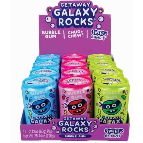 CHINA - Kidsmania Getaway Galaxy Rocks x 12 units