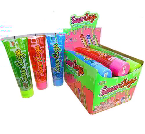 CHINA -  Kidsmania Ooze Tube - Sour Assorted x 12 units