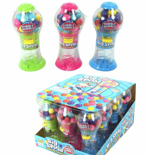 CHINA - Kidsmania Dubble Bubble Big Spiral 1.13oz (32g) x 12 units