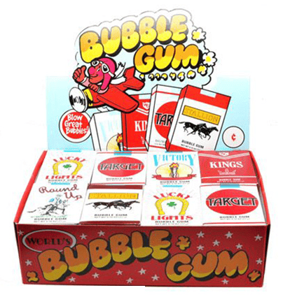 US- Gum - Candy Sticks - King Size Bubblegum 24 units