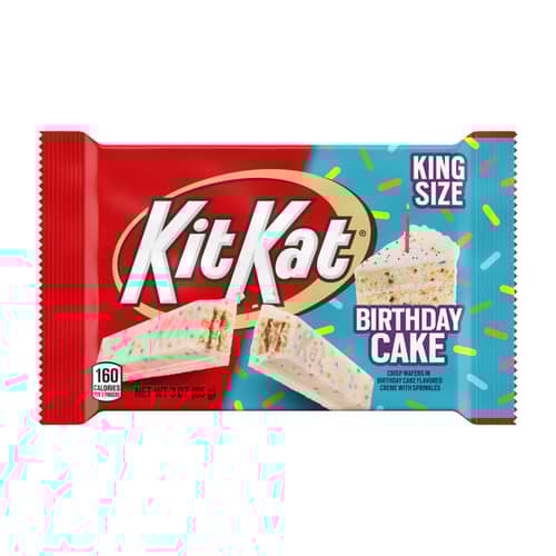 (S2-01) Us - KIT KAT Birthday Cake - King Size Bar 3oz (85g) X 24 Units