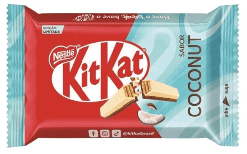 Brazil - Kit Kat Coconut 41.5g x 24 units (Best Before 27 December 2025)