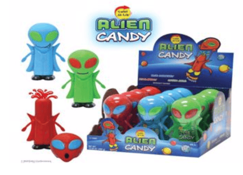 CHINA - Koko Novelty  Alien Twist-N-Lik 25g x 12 units