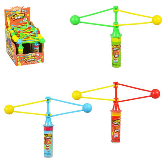 (S1-08) Koko Novelty Clacker Toy & Candy .56oz x 12 units