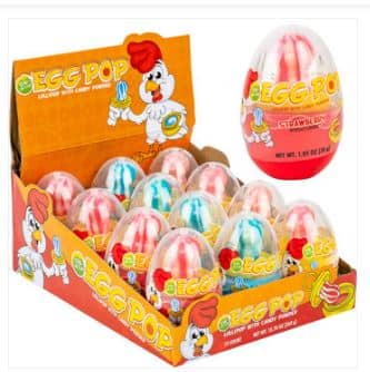 China - Koko Egg Pop Dip-N-Lik -1.05oz(30g) x 12 Units