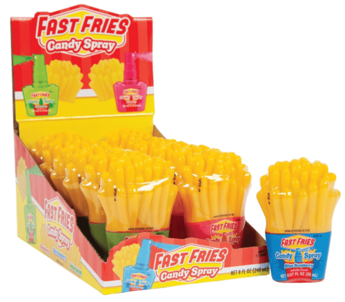 CHINA - Koko Fast Fries Candy Spray 0.67oz x 12 units