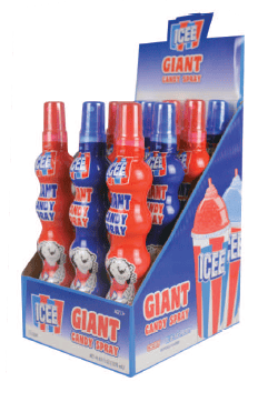 KoKo Icee Giant Spray Candy 3.72oz x 12 Units