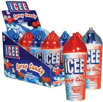 CHINA - Koko Novelty ICEE Spray Candy 12 units