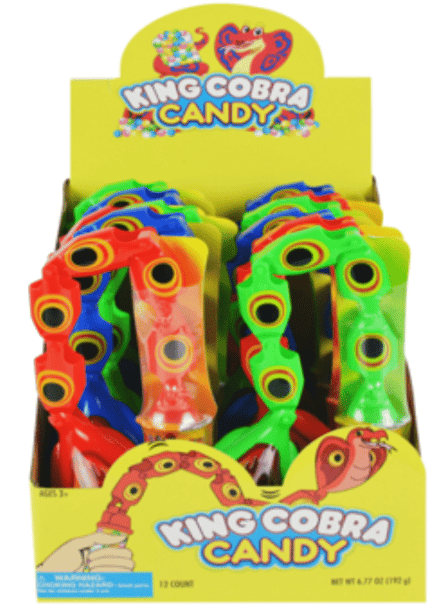 CHINA - Koko King Cobra Candy x 12 Units