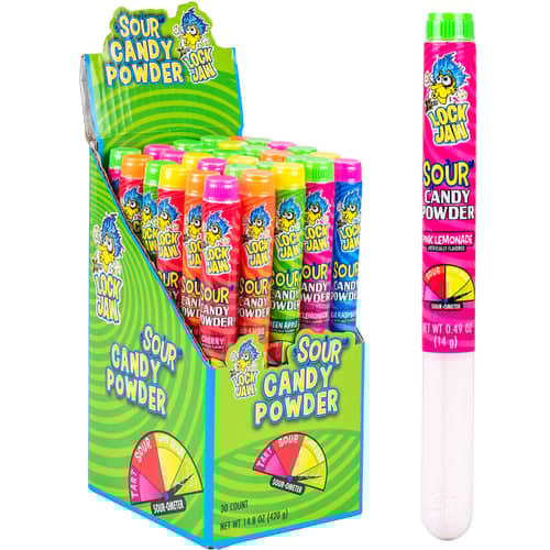 CHINA - KOKO LOCK JAW SOUR POWDER TUBES 0.49OZ X 30 UNITS