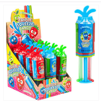 Koko Triple Squeeze Candy 1.9oz (54g) x 12 Units