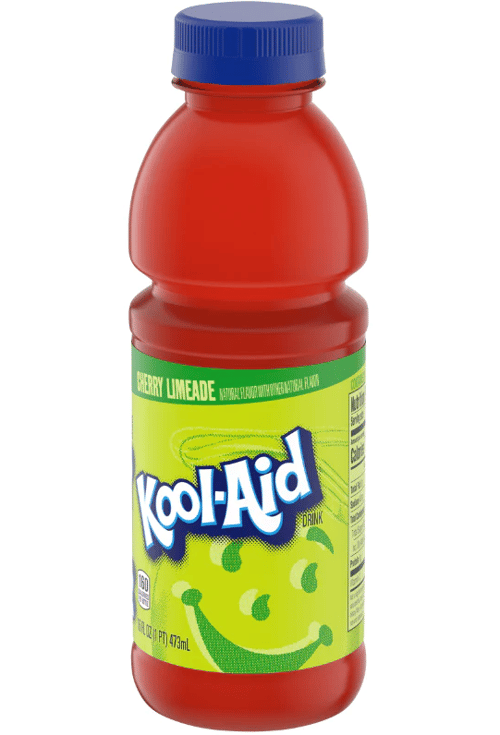 Beverage - Kool-Aid Ready to Drink - Cherry Limeade 16 OZ (475ml) x 12 units (Buyer is responsible if drinks may leak during shipping and weather)