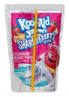 Kool-Aid Jammers Sharkleberry 6oz (170g) x 10 Units