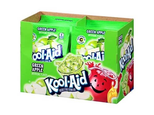 US - Kool-Aid unsweetened 2QT - Green Apple x 48 units