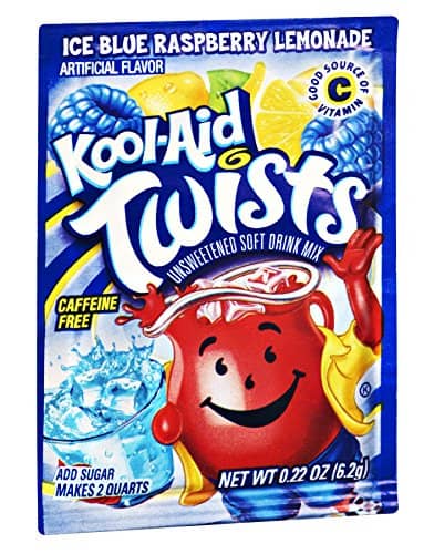 US - Kool-Aid unsweetened 2QT - Ice Blue Raspberry Lemonade x 48 units