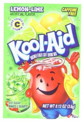US-Kool-Aid unsweetened 2QT - Lemon Lime x 48 units