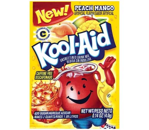 US - Kool-Aid unsweetened 2QT - Peach Mango x 48 units