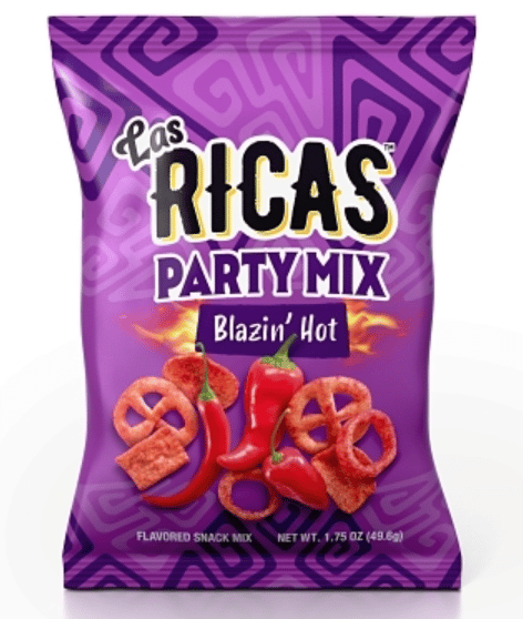 US - CHIPS - Las Ricas - Blazin Hot Party Mix 1.75oz (49.6g) x 6 Units