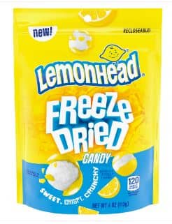Lemonhead Freeze Dried Candy Sub Bag - 4oz (113g) x 8 Units