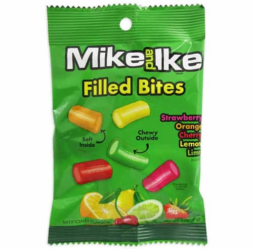 MEXICO - MIKE & IKE Licorice BITES  Pouch - 3oz X 12 Units