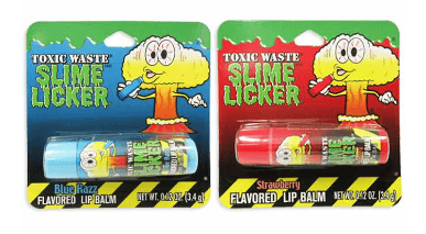 CHINA - LIP BALM - SLIME LICKER (STRAWBERRY AND BLUE RAZZ) 0.12OZ X 12 UNITS