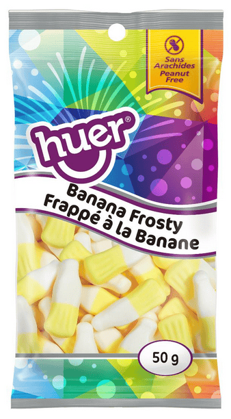 Huer - PEG 50g Bag - Banana Frosty x 12 units