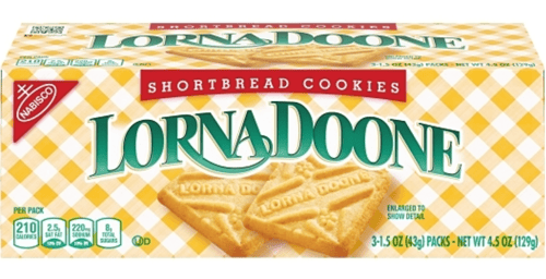 Nabisco - Lorna Doone Cookies 1.5 oz (43g) x 3 units