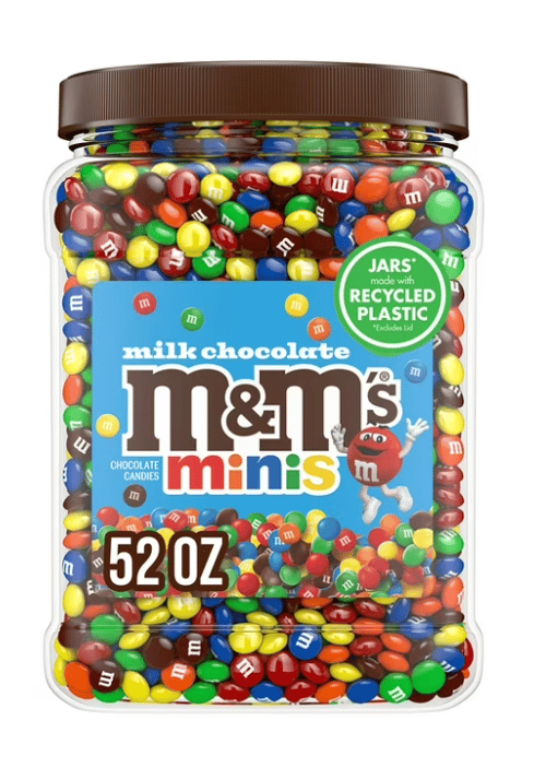 TUB - M&M - Minis - Milk Chocolate 52oz (1474.2g) x 1 Unit