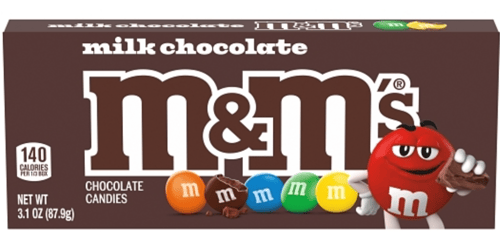 US - Theater Box - M&M - Milk Chocolate 3.1oz (87.9g) x 12 Units