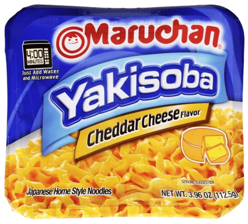 Us - Noodles - Maruchan - Yakisoba - Cheddar Cheese 3.96oz (112.5g) x 8 Units