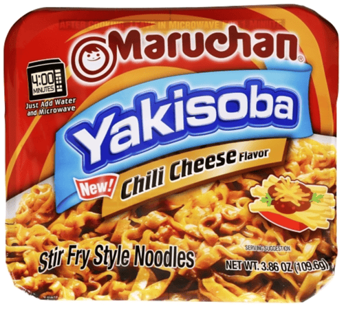 Us - Noodles - Maruchan - Yakisoba - Chili Cheese 3.86oz (109.6g) x 8 Units