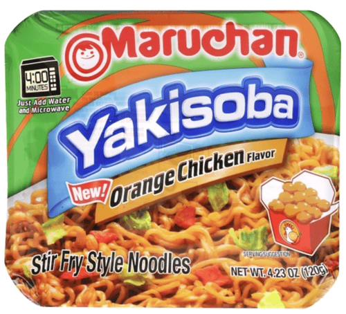 Us - Noodles - Maruchan - Yakisoba - Orange Chicken 4.23oz (120g) x 8 Units